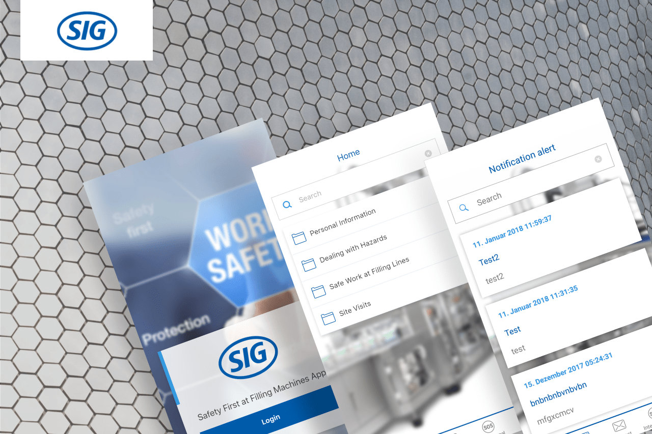 Vorschaubild SIG Safety First App