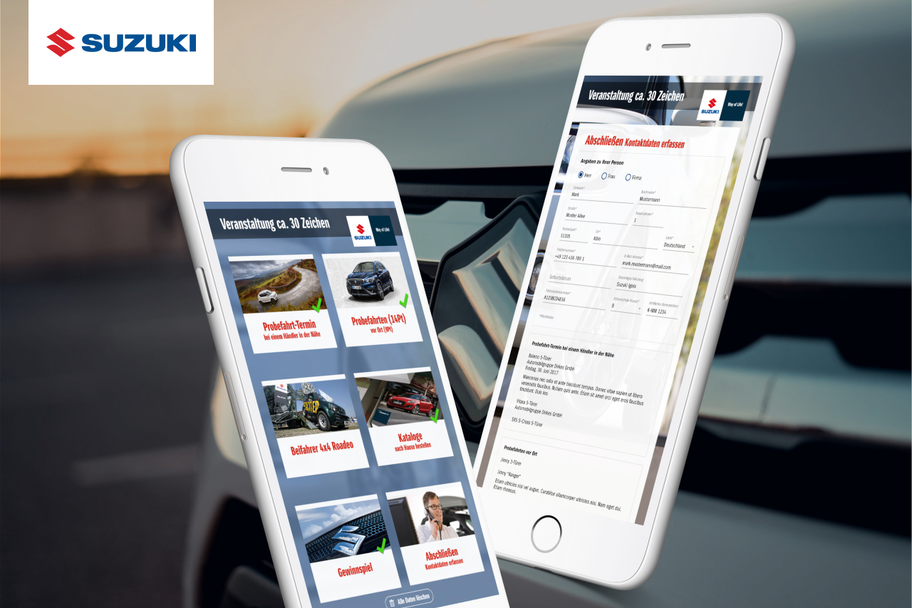 Vorschaubild Suzuki Auto Promo App