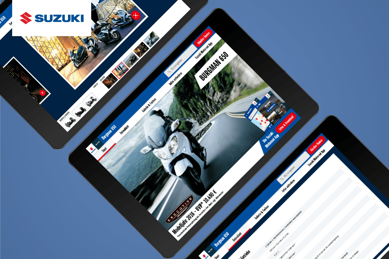 Vorschaubild SUZUKI Motorrad Messe App
