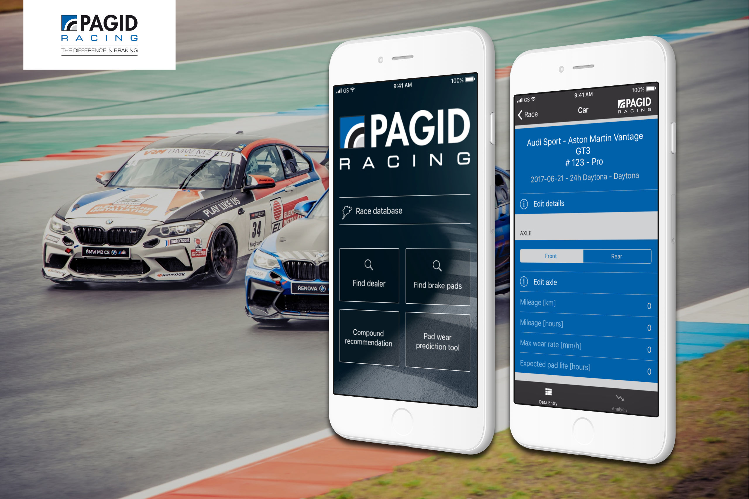 Vorschaubild TMD Pagid Racing App