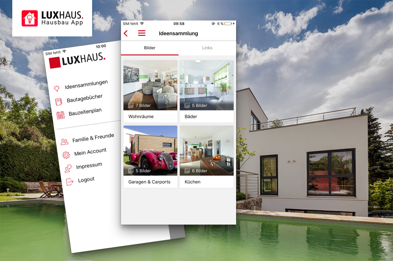 Vorschaubild LUXHAUS Hausbau App