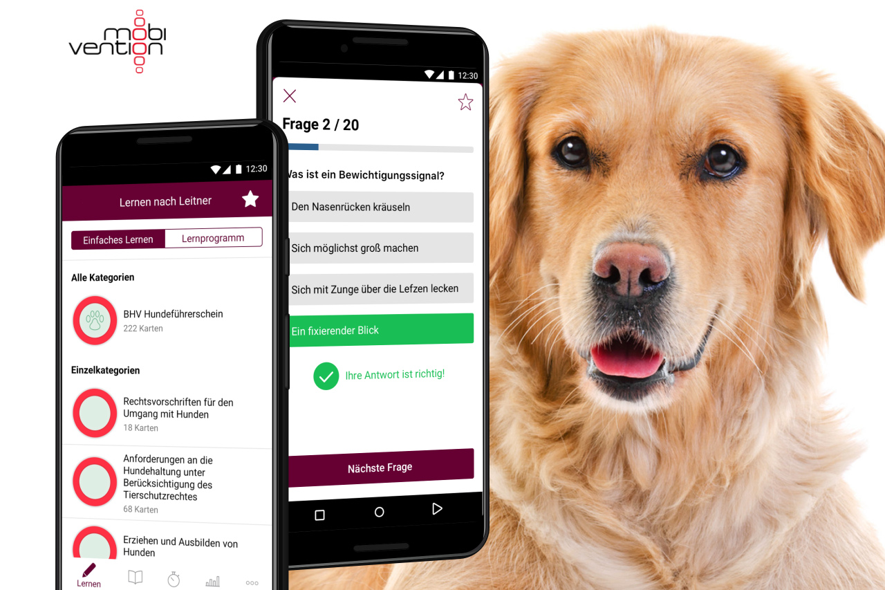 Referenz Vorschau BHV Hundeführerschein App