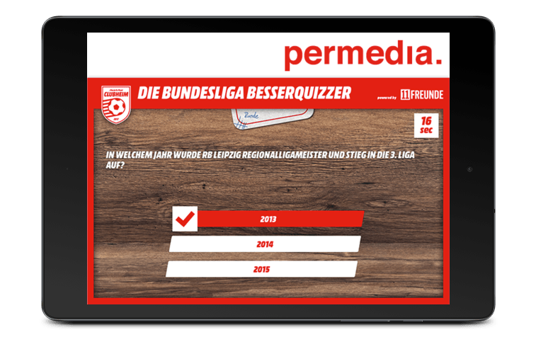 Bild Permedia Quiz App