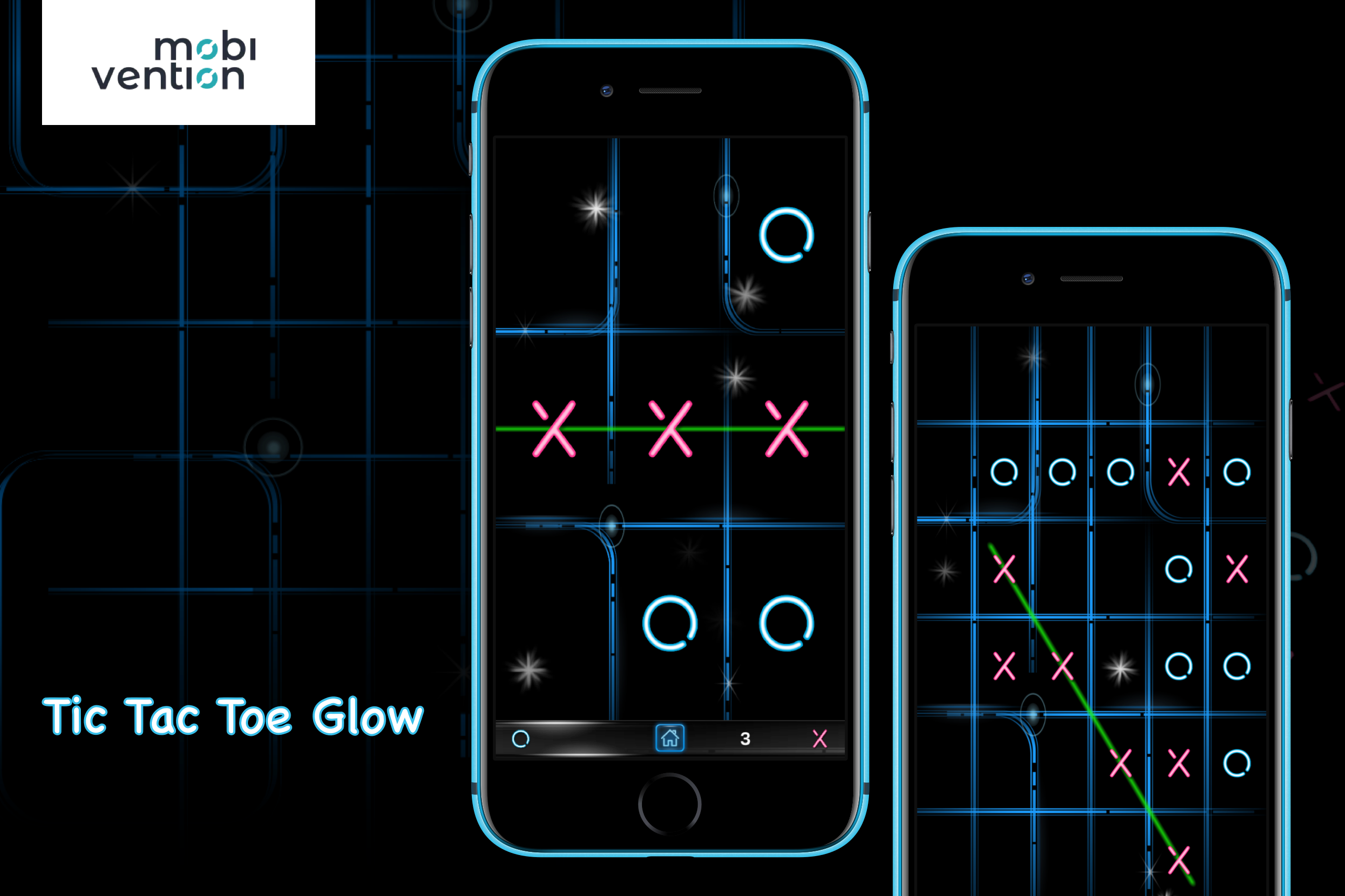 Referenz Tic Tac Toe Glow Vorschaubild