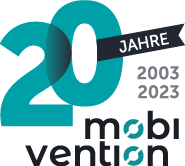 mobivention Logo 20 Jahre
