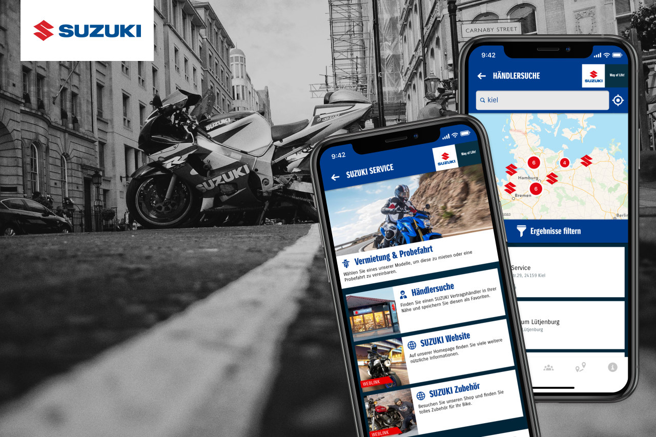 Vorschaubild SUZUKI Motorrad App
