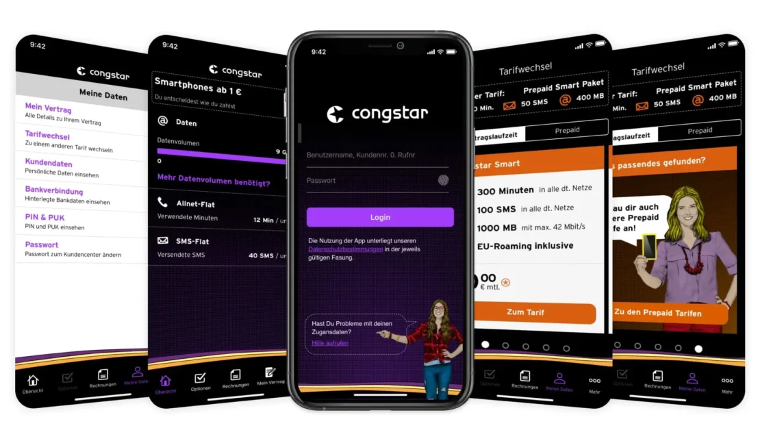 referenz congstar app