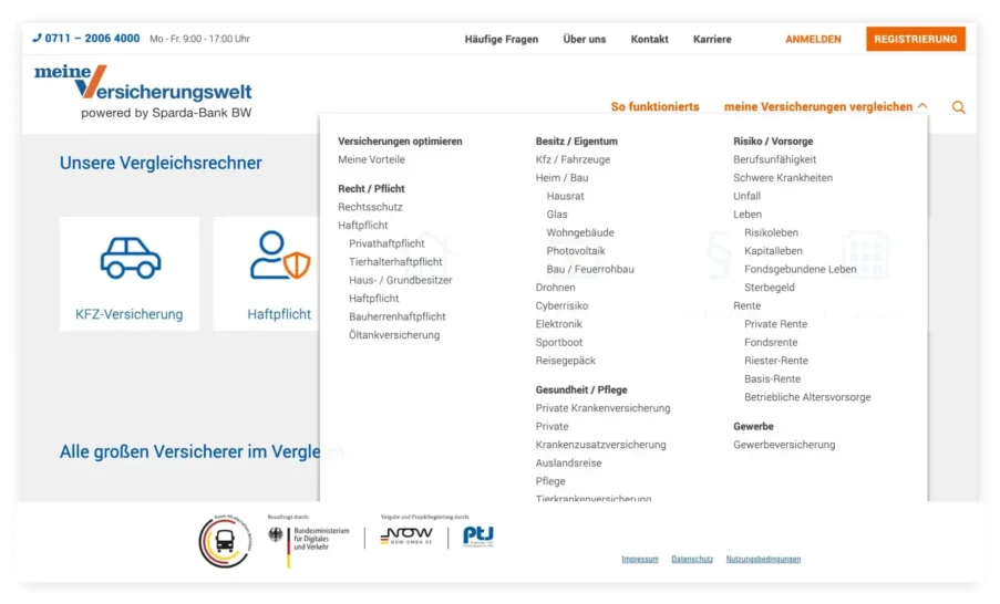 referenz sparda meineversicherungswelt website slider 2