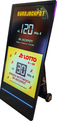 LED Stele freigestellt LED Stele Signage