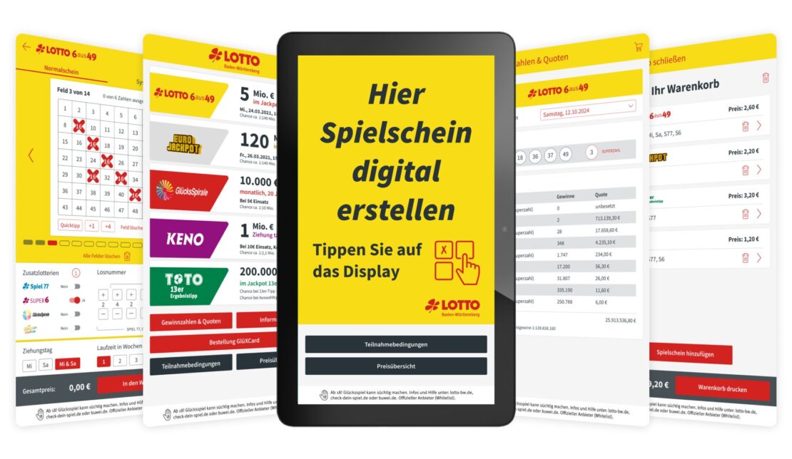 Referenz Lotto BW Smart Device App