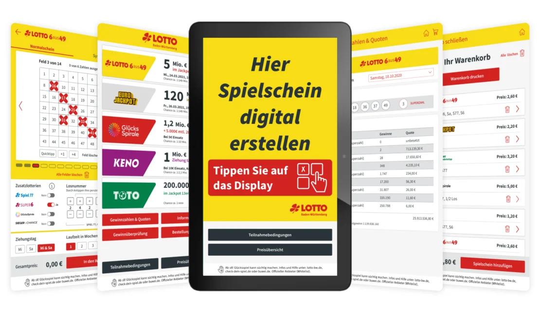 Referenz Lotto BW Smart Device App